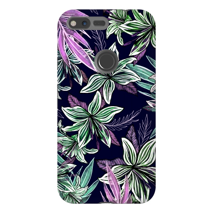 Pixel XL StrongFit Floral Lilly  by Rose Halsey