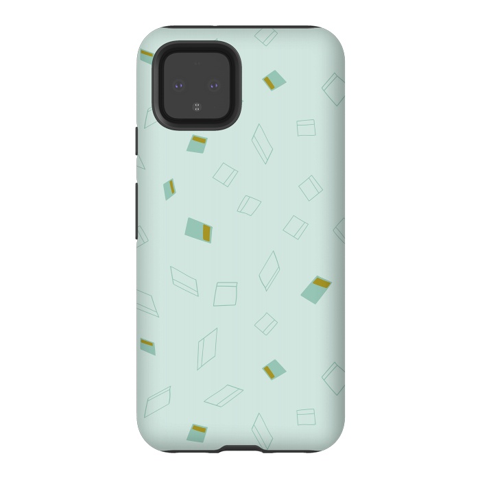 Pixel 4 StrongFit Mint Windows by Kimberly Senn | Senn & Sons