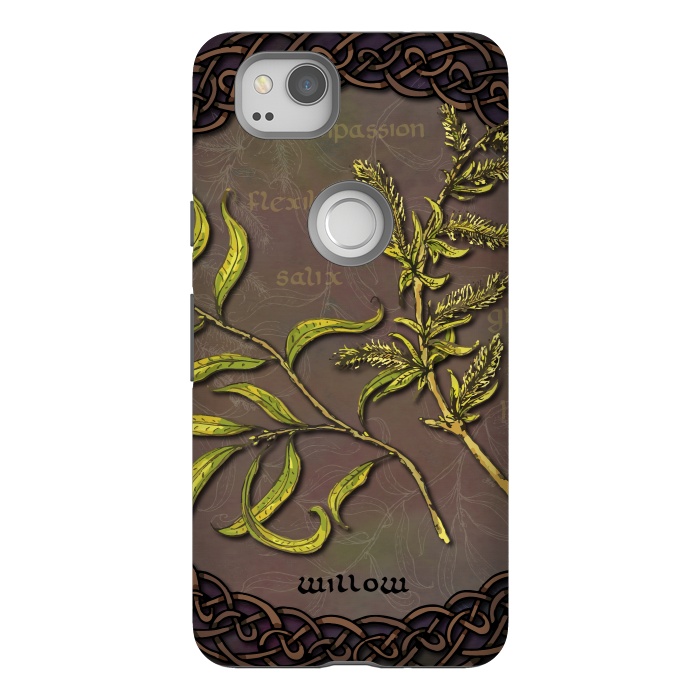 Pixel 2 StrongFit Celtic Willow by Lotti Brown