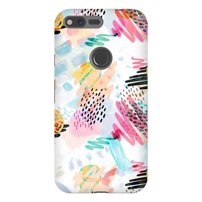 Pixel XL StrongFit Fun colorful summer doodles by Oana 