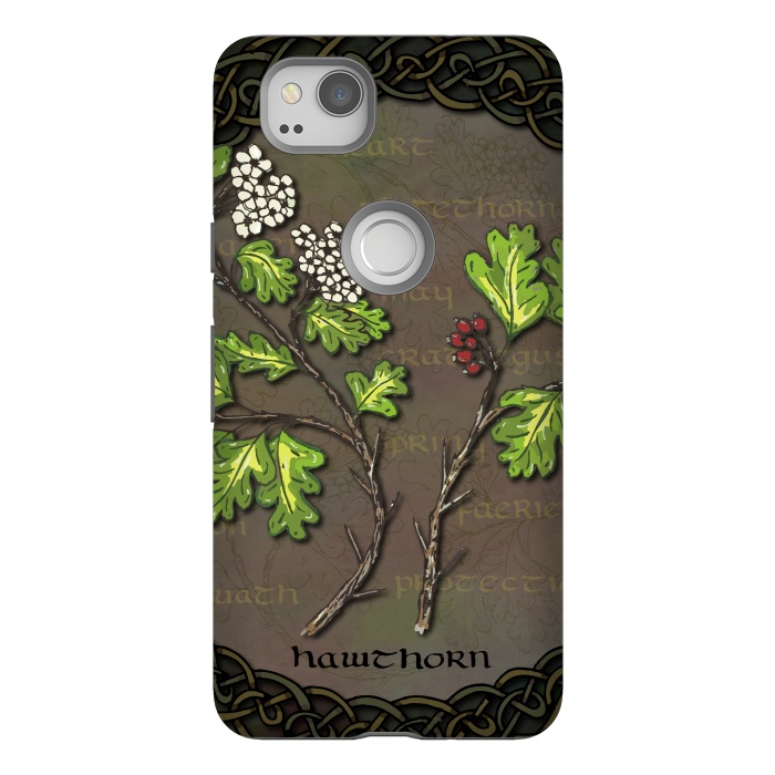 Pixel 2 StrongFit Celtic Hawthorn by Lotti Brown