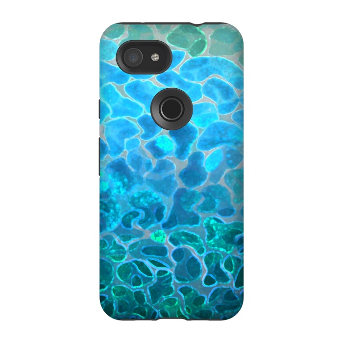 Pixel 3A StrongFit Underwater Sea Background G573 by Medusa GraphicArt