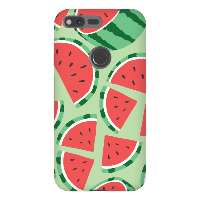 Pixel XL StrongFit Watermelon pattern 01 by Jelena Obradovic