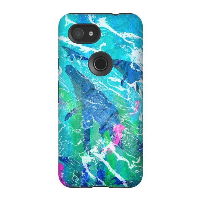 Pixel 3A StrongFit The ocean whales by Steve Wade (Swade)