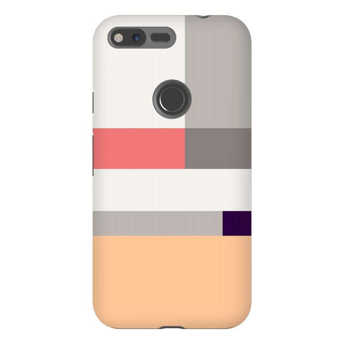 Pixel XL StrongFit Colors in Block Minimal Art by Creativeaxle