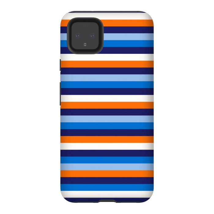Pixel 4XL StrongFit Repeating Blue by TMSarts