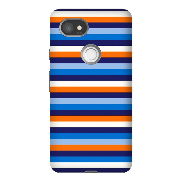 Pixel 2XL StrongFit Repeating Blue by TMSarts