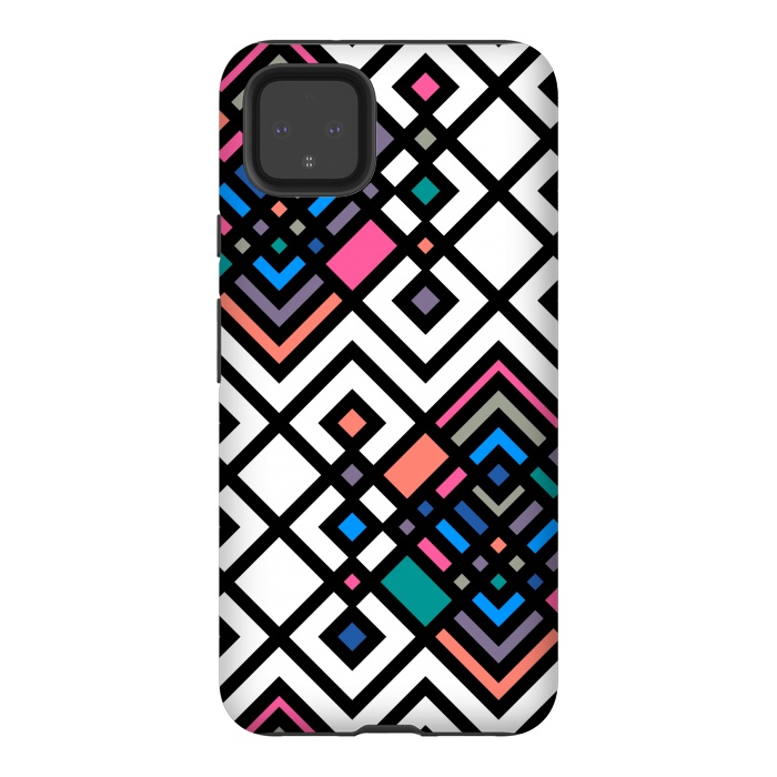 Pixel 4XL StrongFit Geo Ethnic by TMSarts
