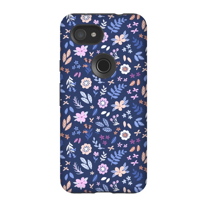 Pixel 3A StrongFit City Floral by Tishya Oedit
