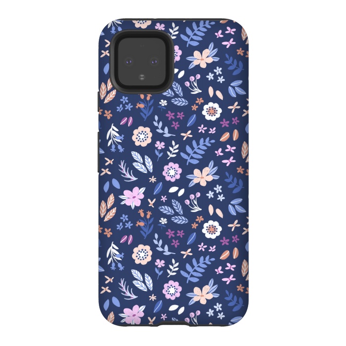 Pixel 4 StrongFit City Floral by Tishya Oedit