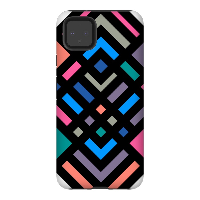 Pixel 4XL StrongFit Aztec Colors by TMSarts