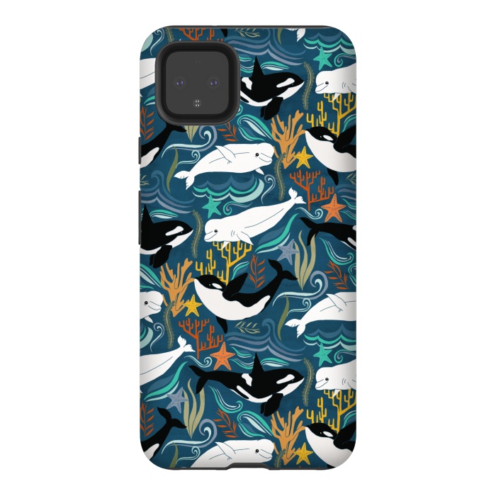 Pixel 4XL StrongFit Canadian Whale Watching by Tangerine-Tane