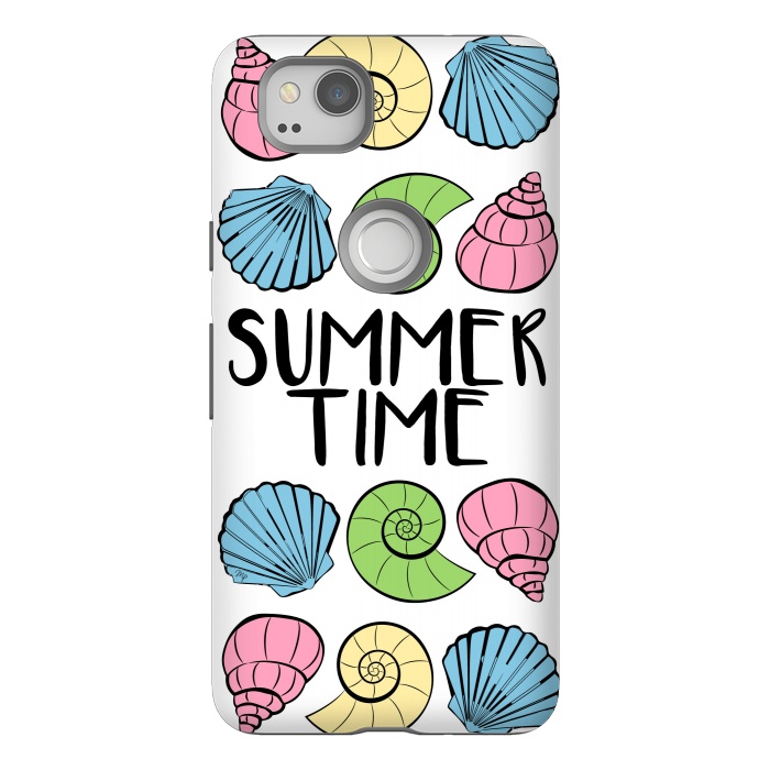 Pixel 2 StrongFit Summer Time Shells by Martina