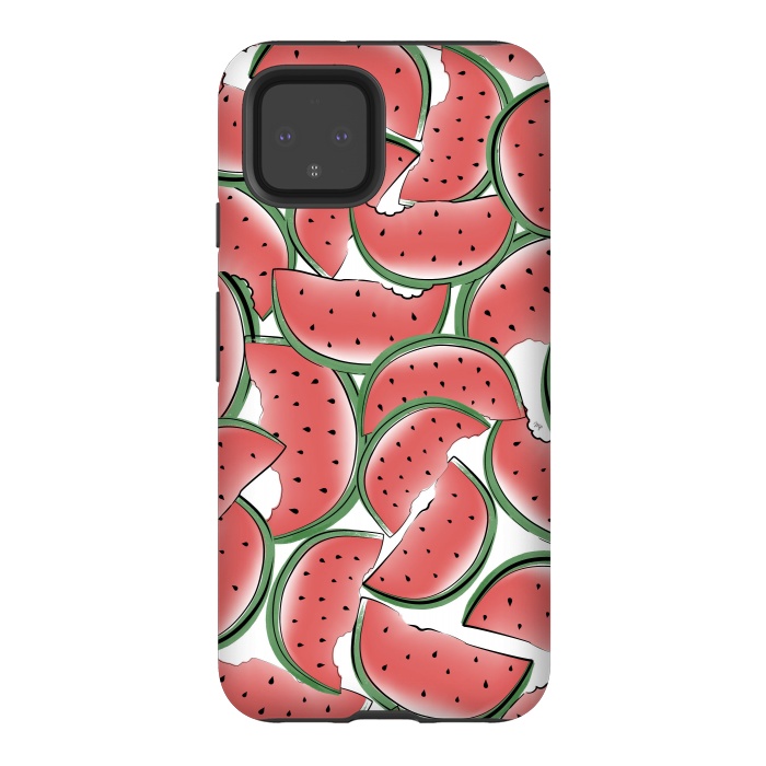 Pixel 4 StrongFit Water melon pattern by Martina