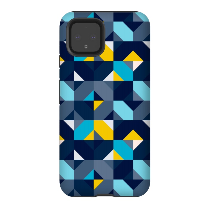 Pixel 4 StrongFit Geometric Hypnotic Shapes by TMSarts