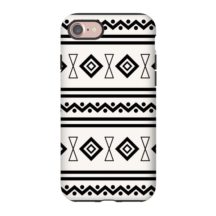 iPhone 7 StrongFit Doodle Aztec by TMSarts
