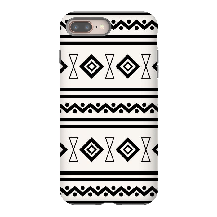 iPhone 7 plus StrongFit Doodle Aztec by TMSarts