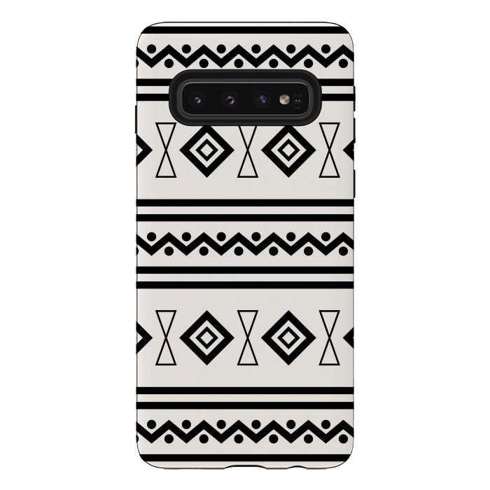 Galaxy S10 StrongFit Doodle Aztec by TMSarts