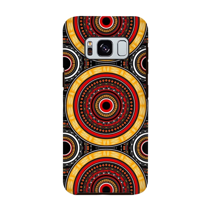 Galaxy S8 StrongFit Mandala Tribal by TMSarts