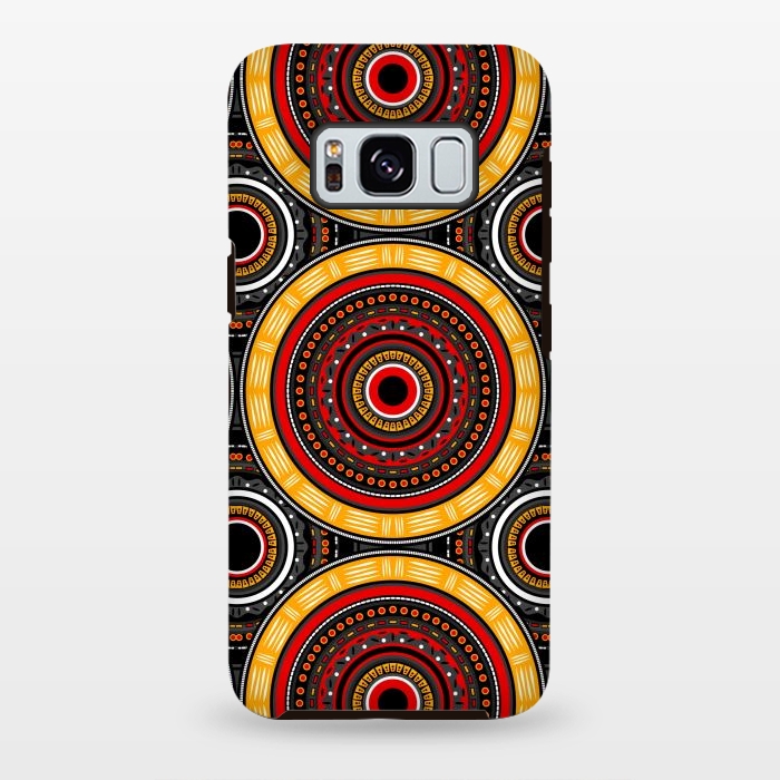 Galaxy S8 plus StrongFit Mandala Tribal by TMSarts