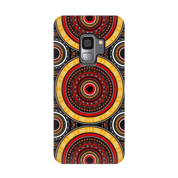 Galaxy S9 StrongFit Mandala Tribal by TMSarts