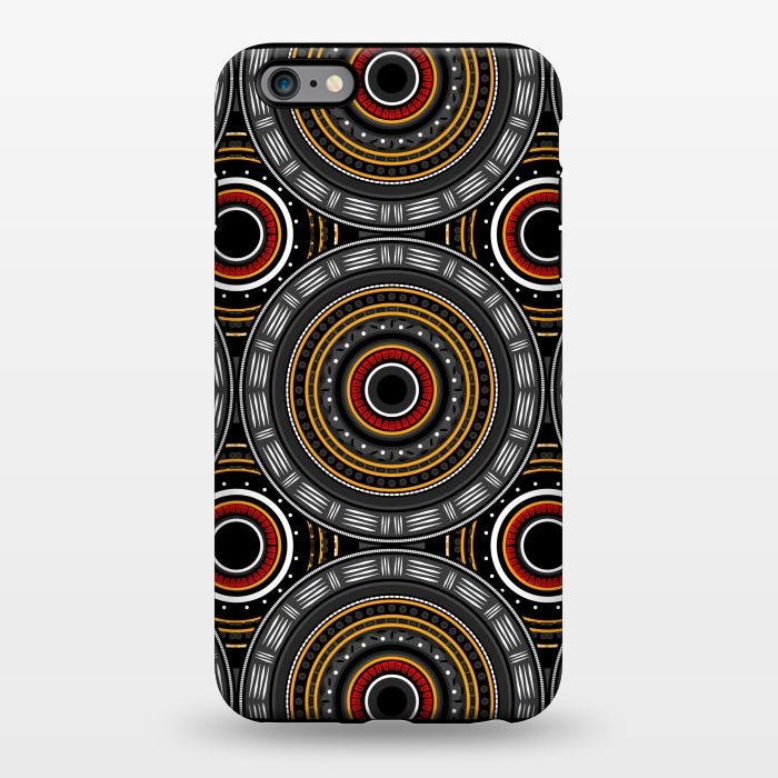 iPhone 6/6s plus StrongFit Mandala Tribal Art by TMSarts