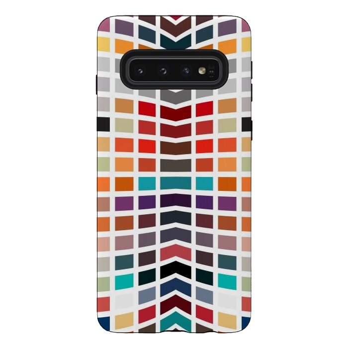Galaxy S10 StrongFit Multi Colored by TMSarts
