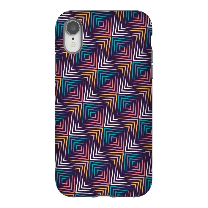 iPhone Xr StrongFit Geo Zigzag by TMSarts