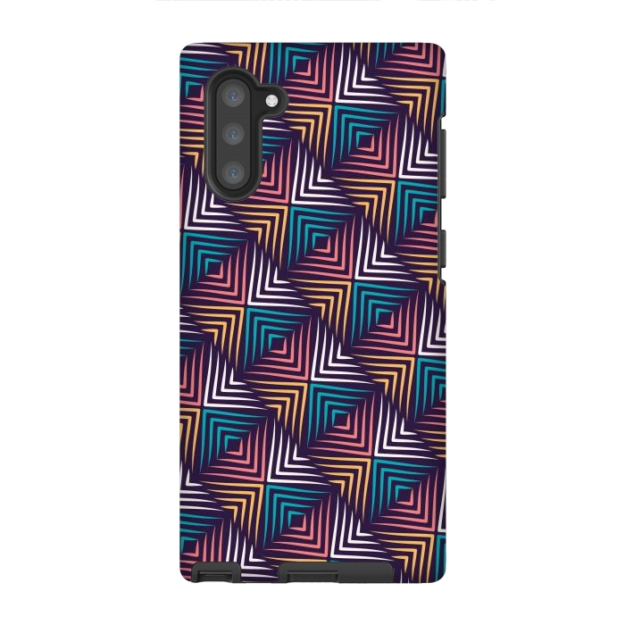 Galaxy Note 10 StrongFit Geo Zigzag by TMSarts
