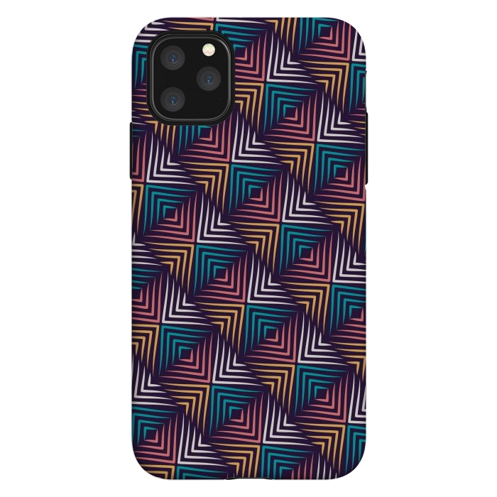 iPhone 11 Pro Max StrongFit Geo Zigzag by TMSarts