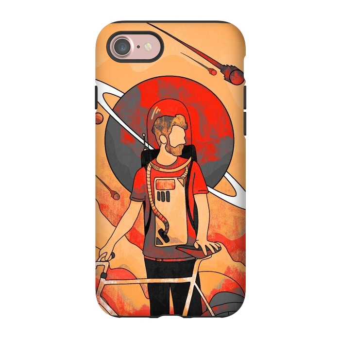 iPhone 7 StrongFit A traveller of Mars by Steve Wade (Swade)