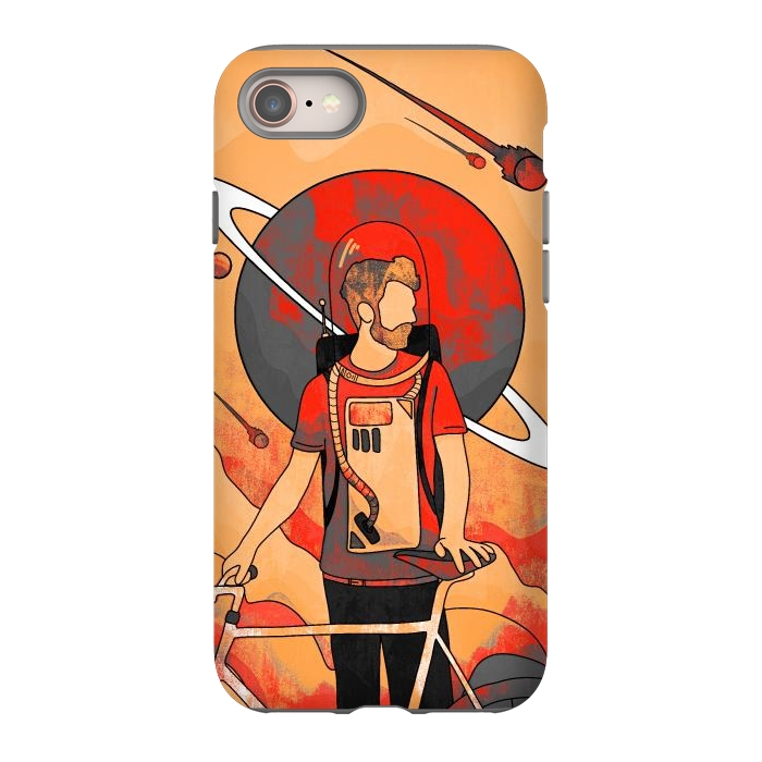 iPhone 8 StrongFit A traveller of Mars by Steve Wade (Swade)