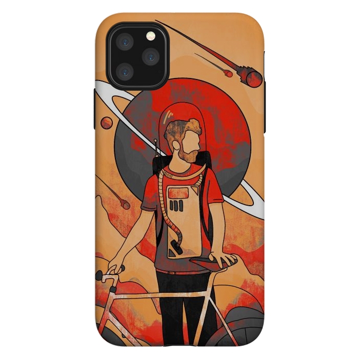 iPhone 11 Pro Max StrongFit A traveller of Mars by Steve Wade (Swade)