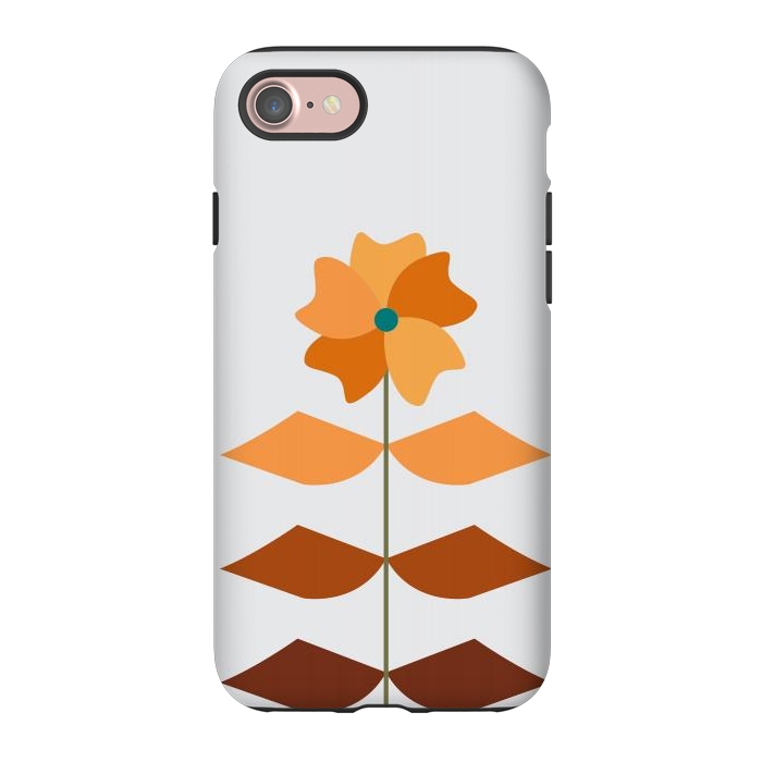 iPhone 7 StrongFit Geometrical Floral by Creativeaxle