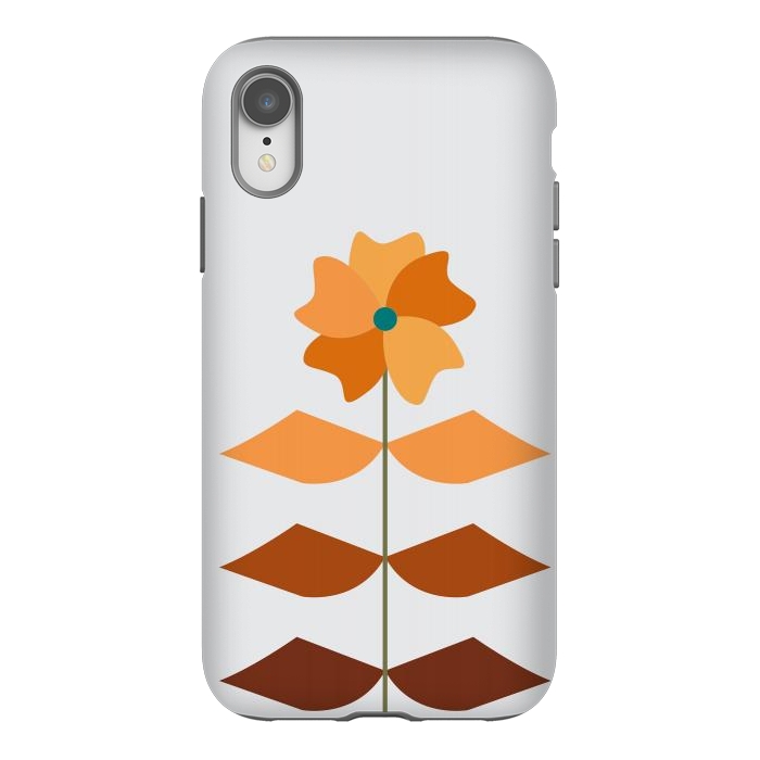 iPhone Xr StrongFit Geometrical Floral by Creativeaxle