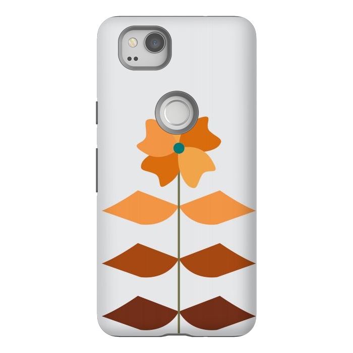 Pixel 2 StrongFit Geometrical Floral by Creativeaxle