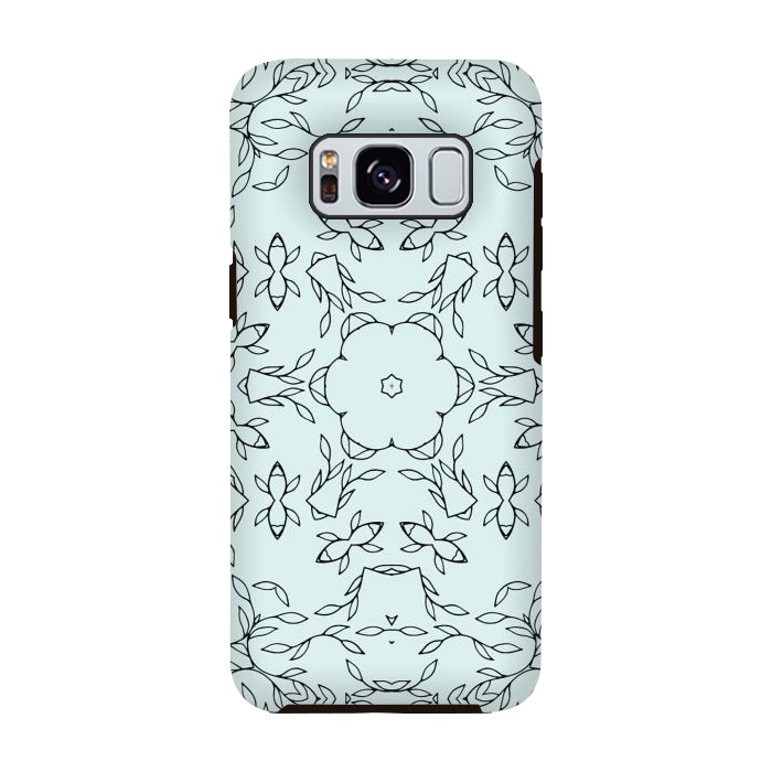 Galaxy S8 StrongFit Creeper Kaleidoscope Mandala by Creativeaxle