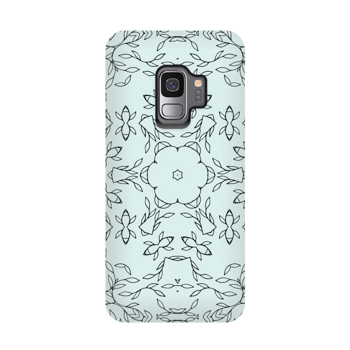 Galaxy S9 StrongFit Creeper Kaleidoscope Mandala by Creativeaxle