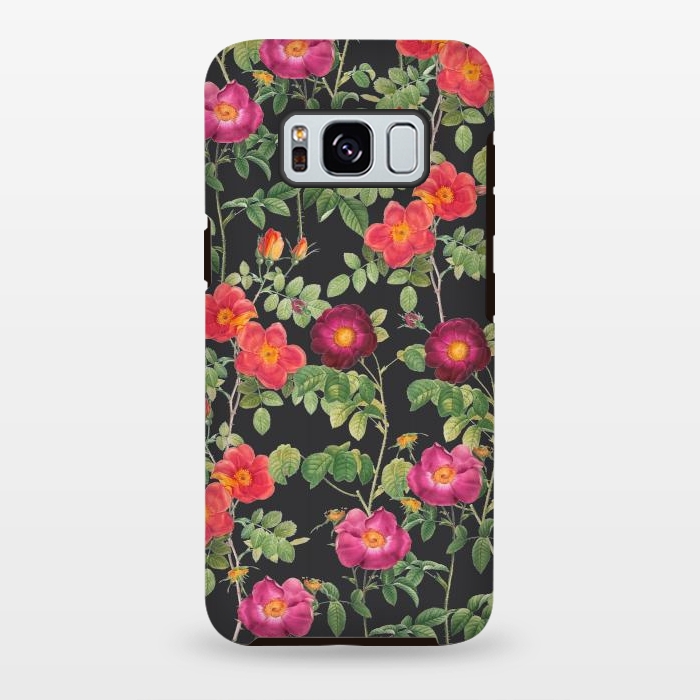 Galaxy S8 plus StrongFit Dark Roses by Zala Farah