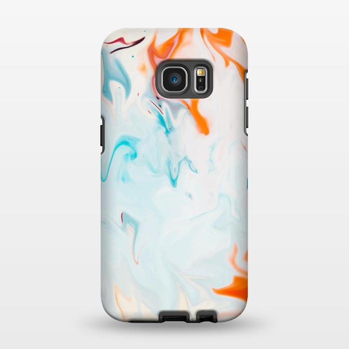 Galaxy S7 EDGE StrongFit Abstract Marble-I by Creativeaxle
