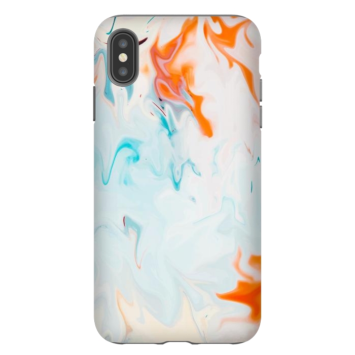 iPhone Xs Max StrongFit Abstract Marble-I by Creativeaxle