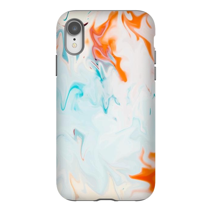 iPhone Xr StrongFit Abstract Marble-I by Creativeaxle