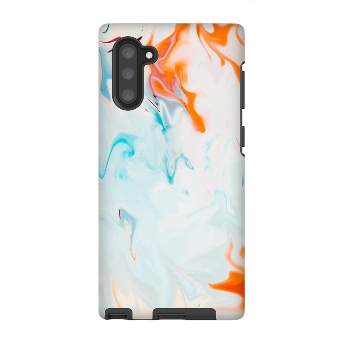 Galaxy Note 10 StrongFit Abstract Marble-I by Creativeaxle