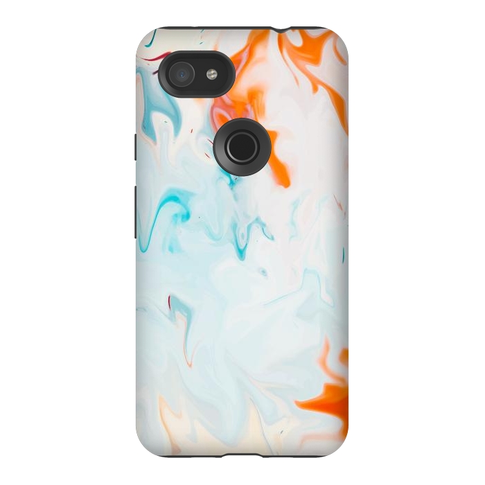 Pixel 3AXL StrongFit Abstract Marble-I by Creativeaxle