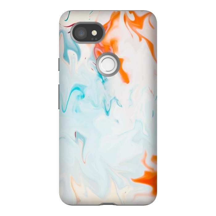 Pixel 2XL StrongFit Abstract Marble-I by Creativeaxle