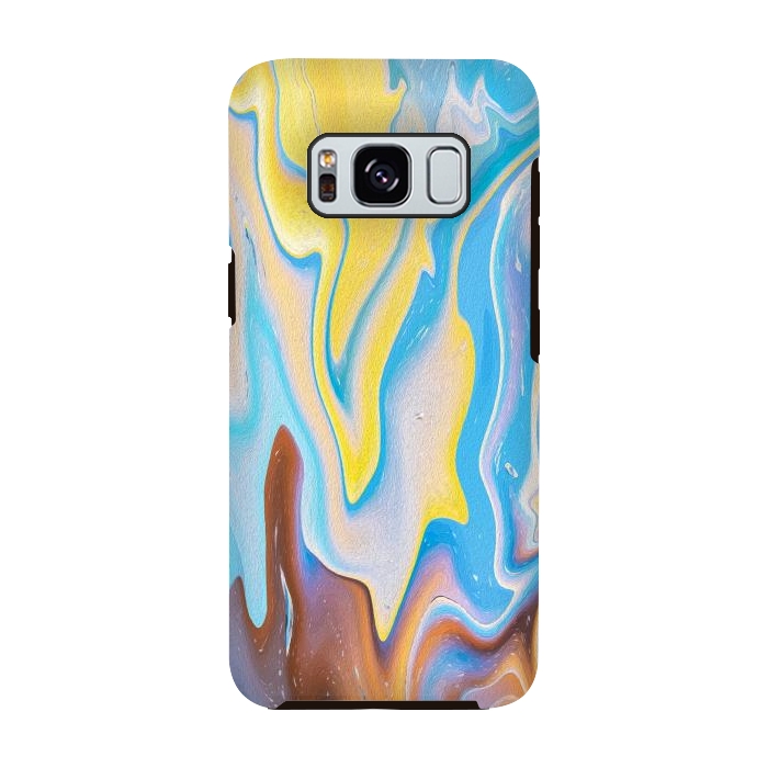 Galaxy S8 StrongFit Abstract Marble-II by Creativeaxle