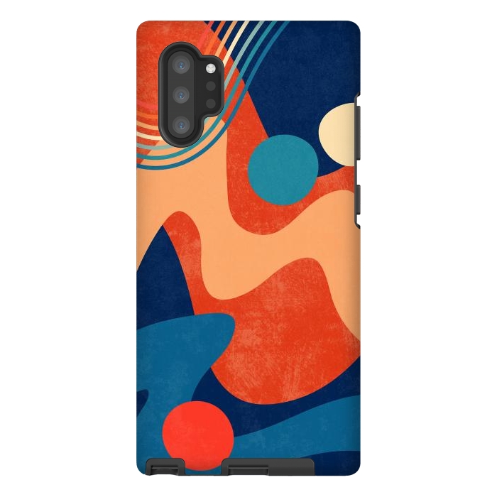 Galaxy Note 10 plus StrongFit Retro Waves 04 by amini54