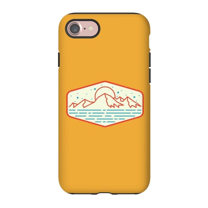 iPhone 7 StrongFit Mountain and Sea 1 by Afif Quilimo