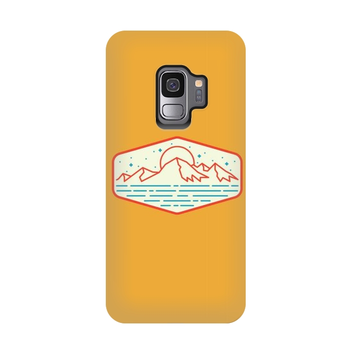Galaxy S9 StrongFit Mountain and Sea 1 by Afif Quilimo