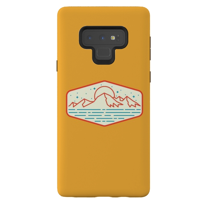 Galaxy Note 9 StrongFit Mountain and Sea 1 by Afif Quilimo